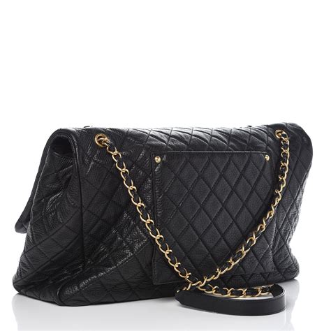 chanel travel flap bag xxl|chanel double flap bag price.